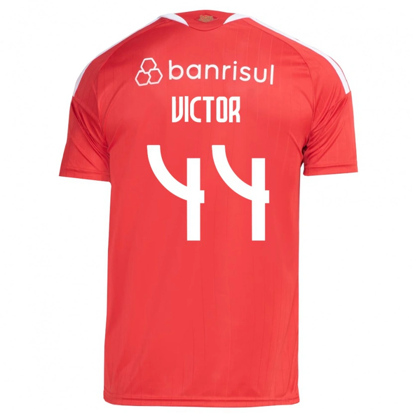 Danxen Niño Camiseta João Victor #44 Rojo Blanco 1ª Equipación 2026/27 La Camisa México