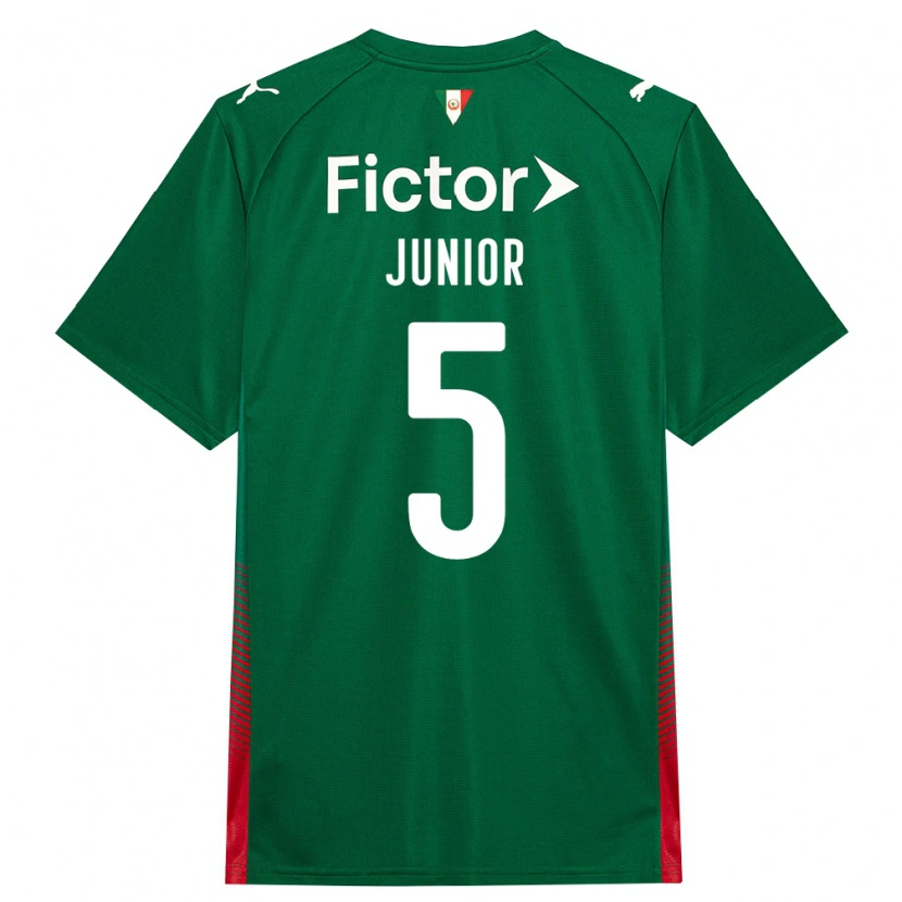 Danxen Niño Camiseta Amilton Junior #5 Verde Rojo Blanco 1ª Equipación 2026/27 La Camisa México