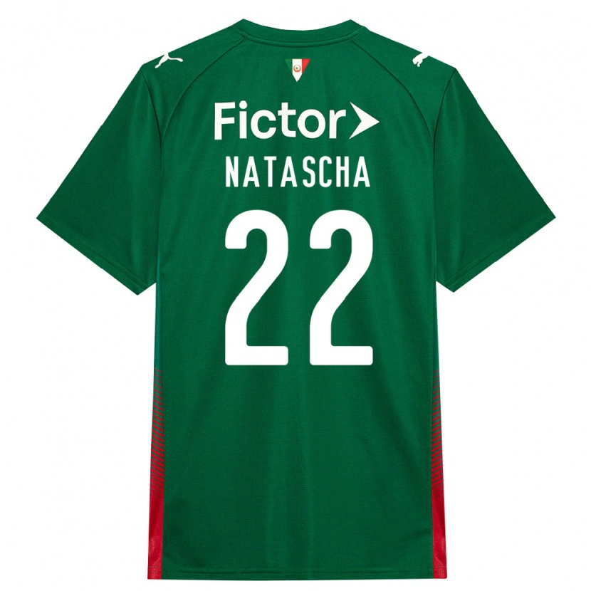 Danxen Niño Camiseta Natascha #22 Verde Rojo Blanco 1ª Equipación 2026/27 La Camisa México