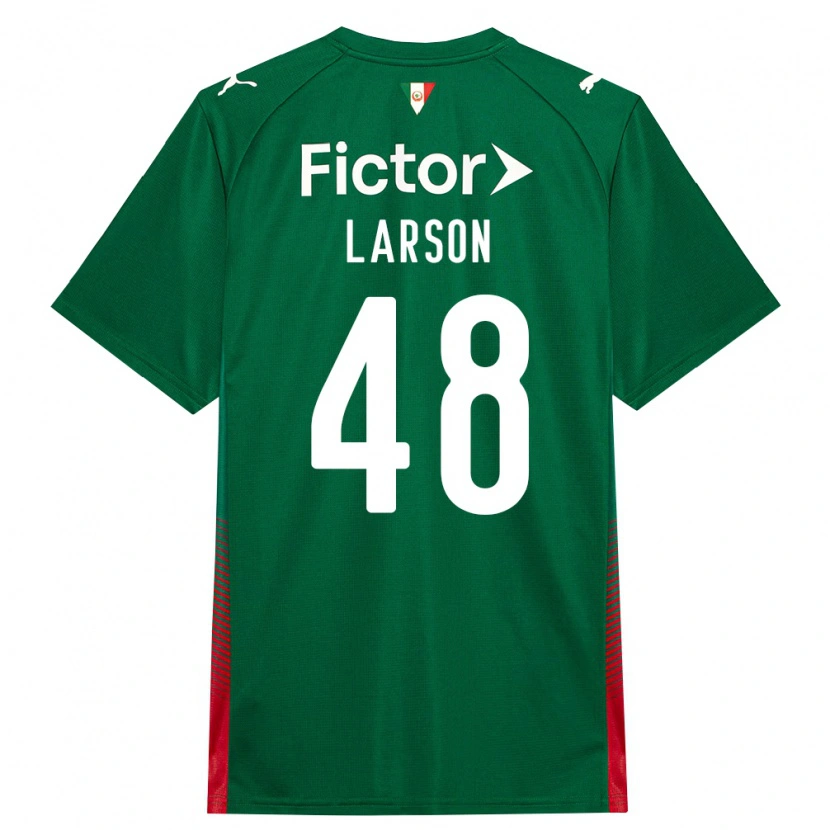 Danxen Niño Camiseta Larson Torna Ferreira Dos Santos #48 Verde Rojo Blanco 1ª Equipación 2026/27 La Camisa México