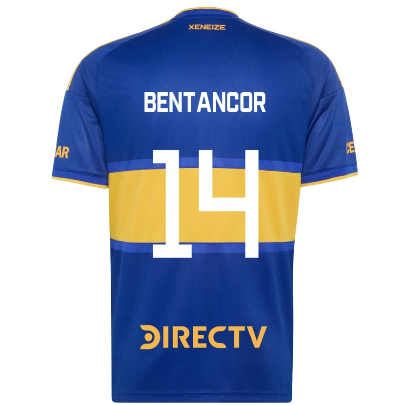 Danxen Niño Camiseta Thomás Bentancor #14 Azul Real Amarillo 1ª Equipación 2026/27 La Camisa México