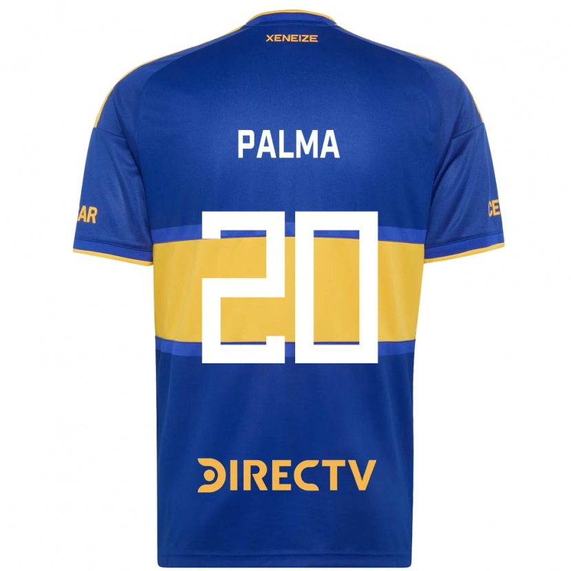 Danxen Niño Camiseta Lucas Palma #20 Azul Real Amarillo 1ª Equipación 2026/27 La Camisa México