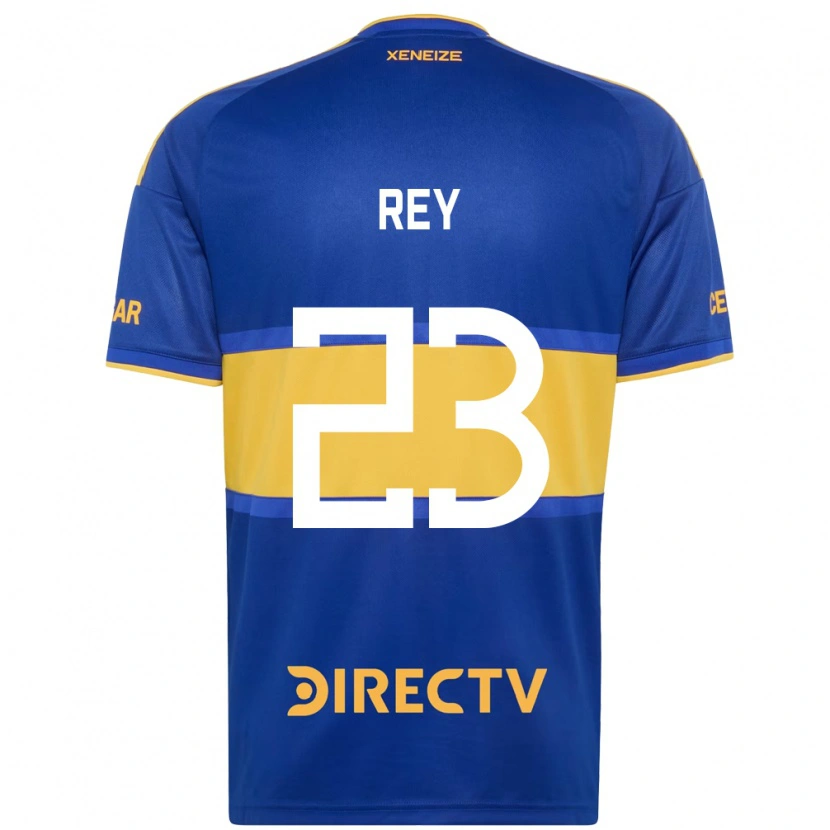 Danxen Niño Camiseta Camilo Rey Domenech #23 Azul Real Amarillo 1ª Equipación 2026/27 La Camisa México