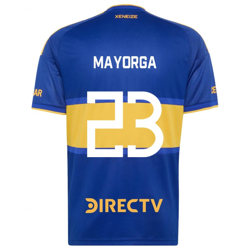 Danxen Niño Camiseta Miriam Mayorga #23 Azul Real Amarillo 1ª Equipación 2026/27 La Camisa México