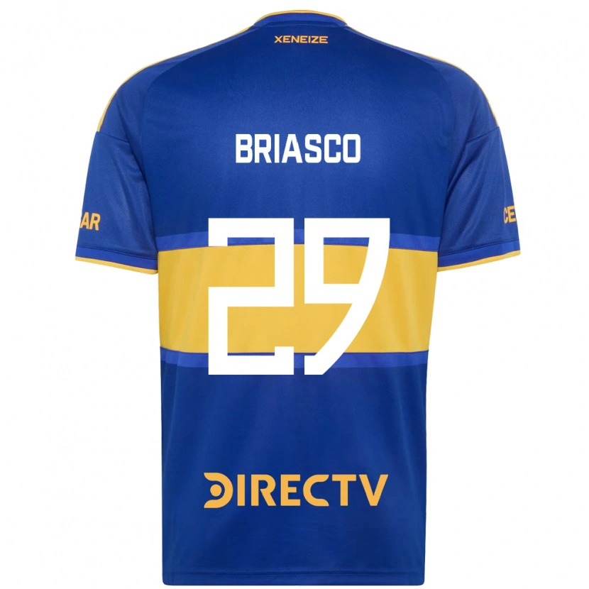 Danxen Niño Camiseta Norberto Briasco #29 Azul Real Amarillo 1ª Equipación 2026/27 La Camisa México