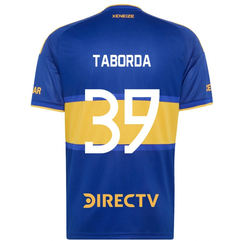 Danxen Niño Camiseta Vicente Taborda #39 Azul Real Amarillo 1ª Equipación 2026/27 La Camisa México