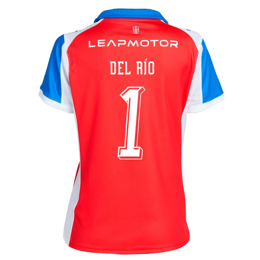 Danxen Niño Camiseta Cristóbal Del Río #1 Rojo Azul 2ª Equipación 2026/27 La Camisa México