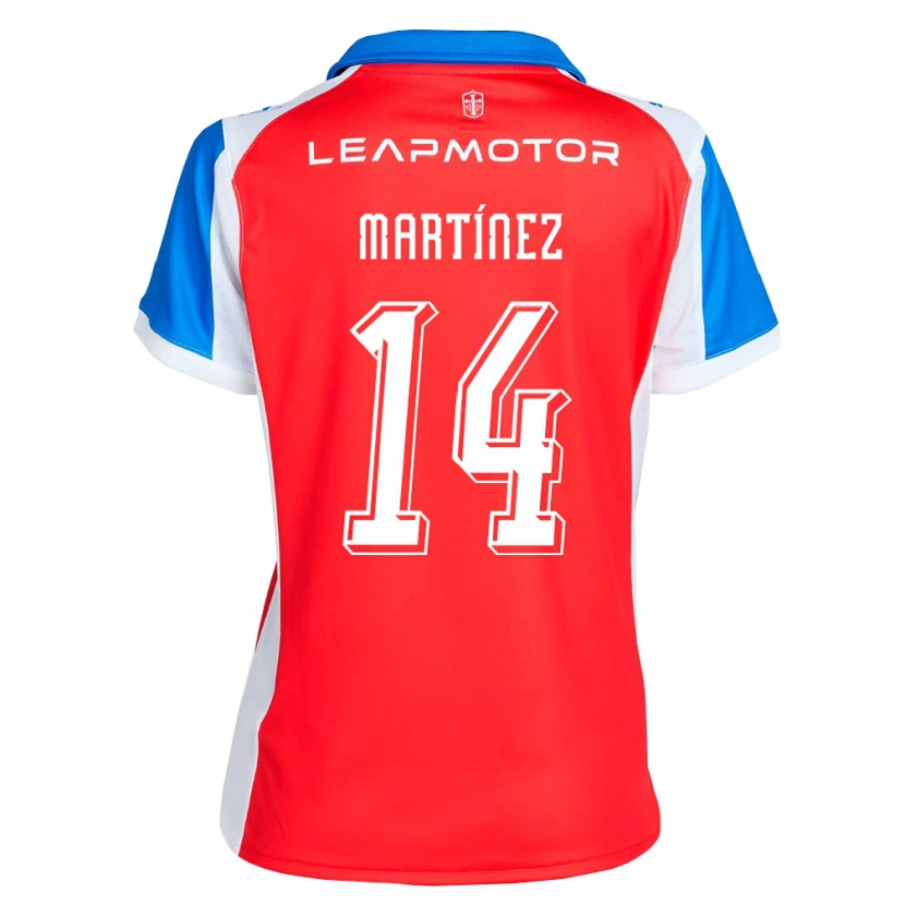 Danxen Niño Camiseta Jimmy Martínez #14 Rojo Azul 2ª Equipación 2026/27 La Camisa México