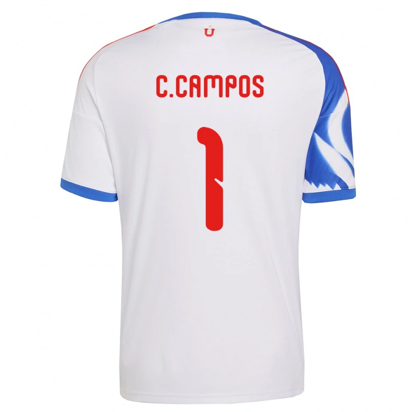 Danxen Niño Camiseta Cristóbal Campos #1 Blanco Azul Marino 2ª Equipación 2026/27 La Camisa México