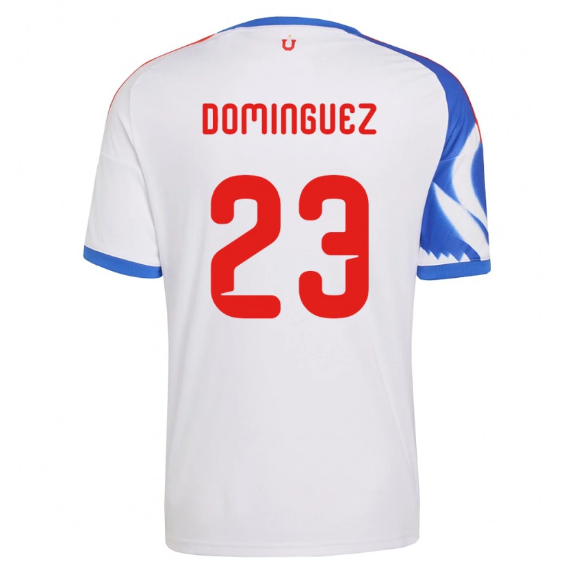 Danxen Niño Camiseta Nery Dominguez #23 Blanco Azul Marino 2ª Equipación 2026/27 La Camisa México