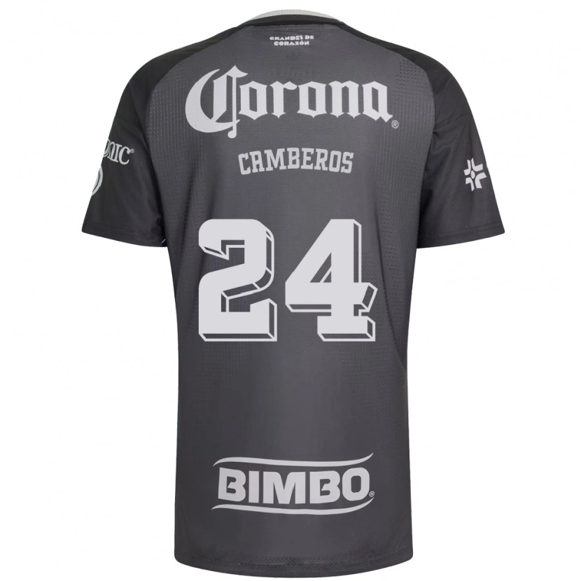 Danxen Niño Camiseta Scarlett Camberos #24 Gris Blanco Negro 2ª Equipación 2026/27 La Camisa México