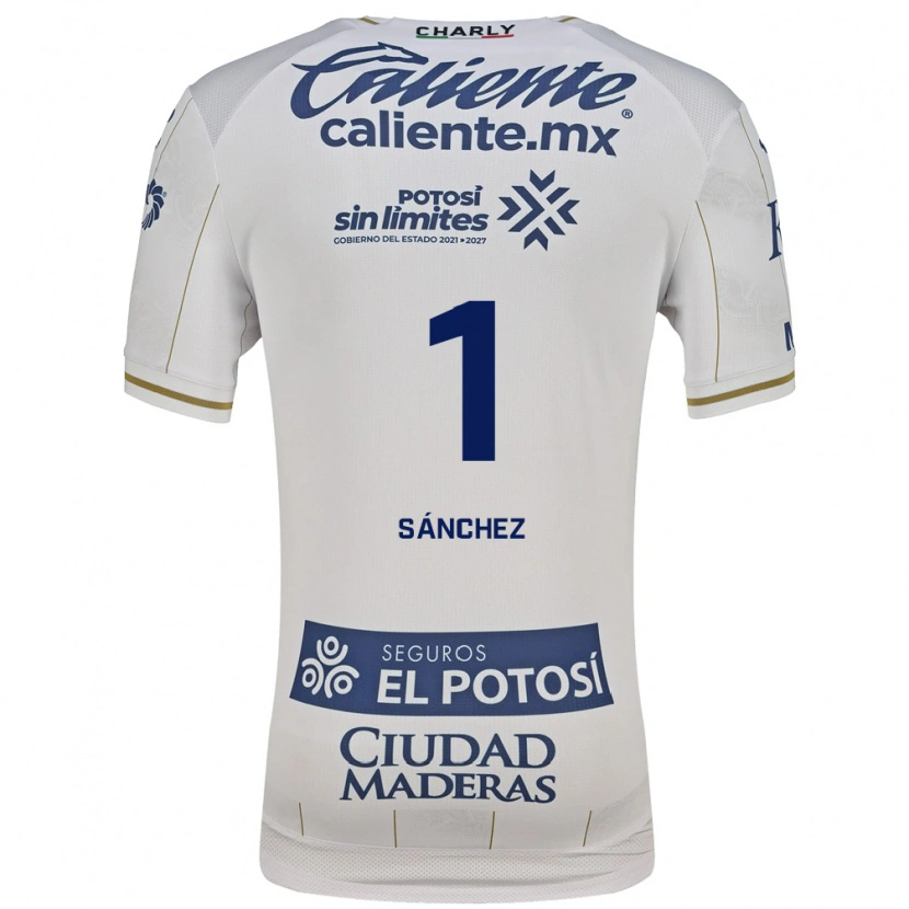 Danxen Niño Camiseta Andrés Sánchez #1 Blanco Azul 2ª Equipación 2026/27 La Camisa México