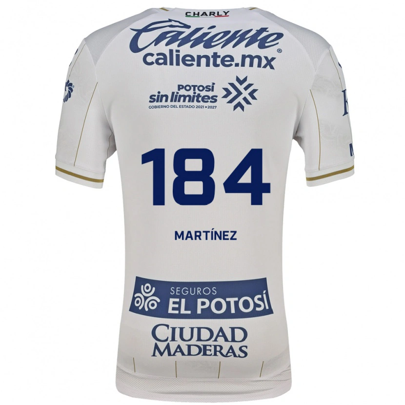 Danxen Niño Camiseta Braulio Martínez #184 Blanco Azul 2ª Equipación 2026/27 La Camisa México