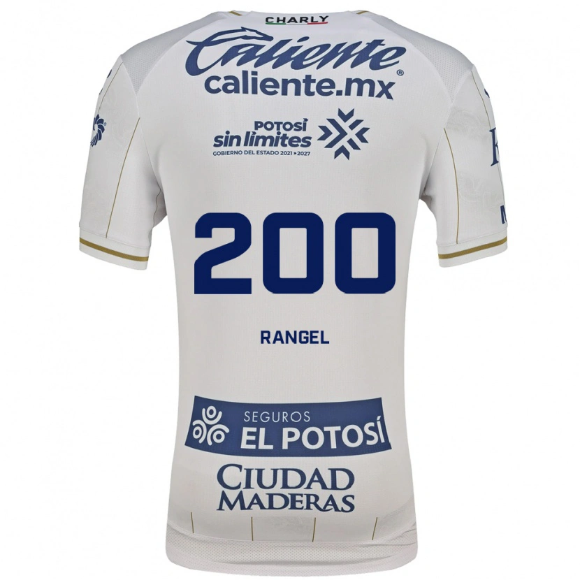 Danxen Niño Camiseta Marcelo Rangel #200 Blanco Azul 2ª Equipación 2026/27 La Camisa México