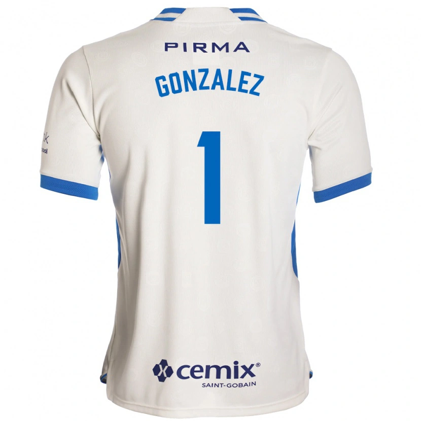 Danxen Niño Camiseta Itzayana Gonzalez #1 Blanco Azul Rojo 2ª Equipación 2026/27 La Camisa México