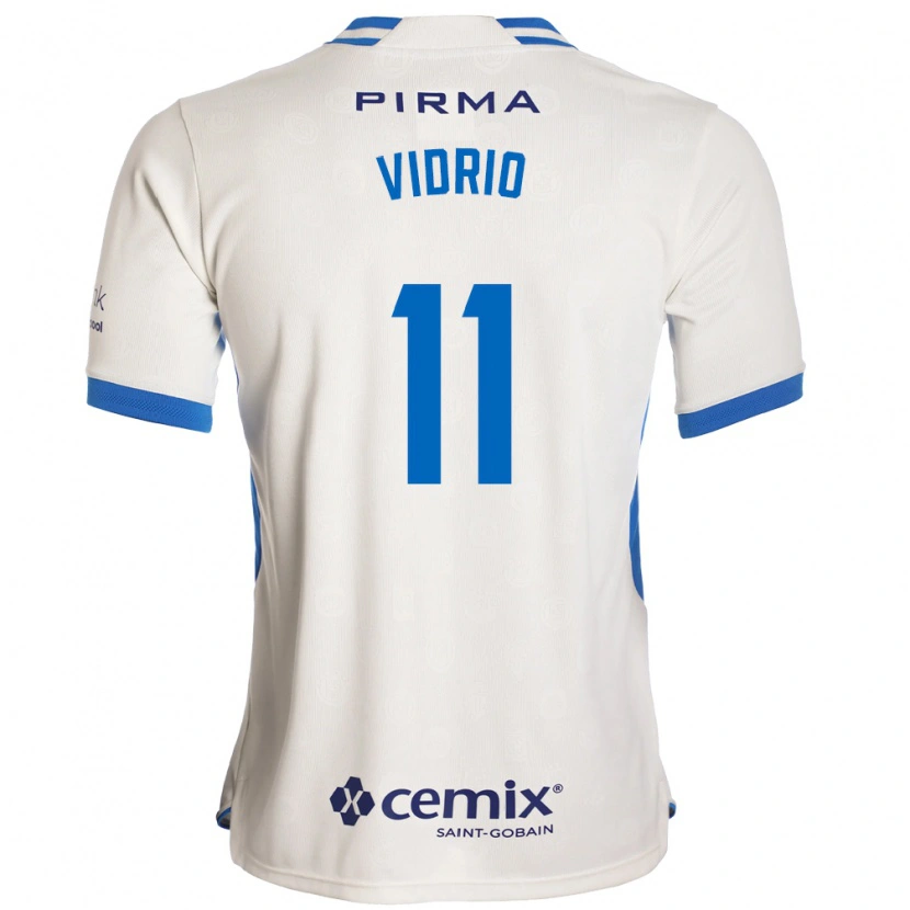 Danxen Niño Camiseta Nailea Vidrio #11 Blanco Azul Rojo 2ª Equipación 2026/27 La Camisa México