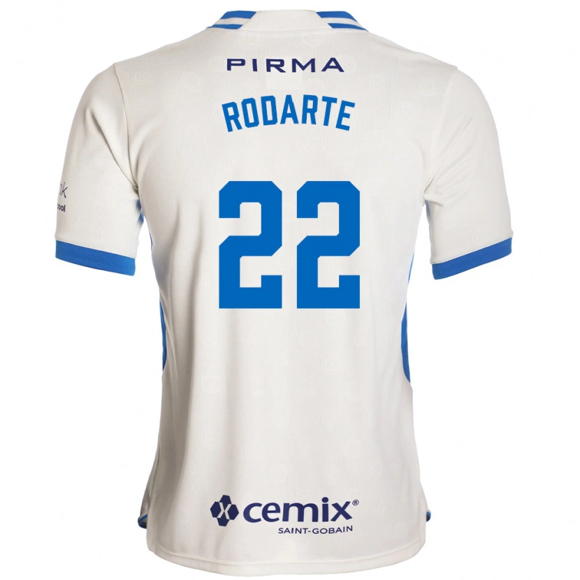 Danxen Niño Camiseta Jorge Rodarte #22 Blanco Azul Rojo 2ª Equipación 2026/27 La Camisa México