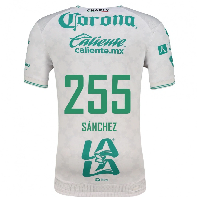 Danxen Niño Camiseta Alberto Sánchez #255 Verde Claro Blanco 2ª Equipación 2026/27 La Camisa México