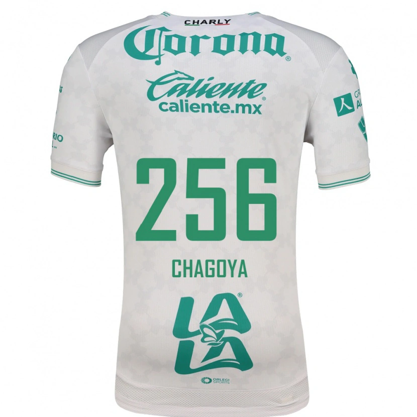 Danxen Niño Camiseta Axel Chagoya #256 Verde Claro Blanco 2ª Equipación 2026/27 La Camisa México