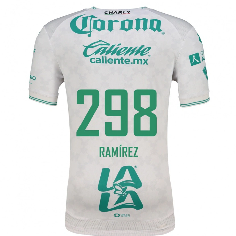 Danxen Niño Camiseta Ángel Ramírez #298 Verde Claro Blanco 2ª Equipación 2026/27 La Camisa México