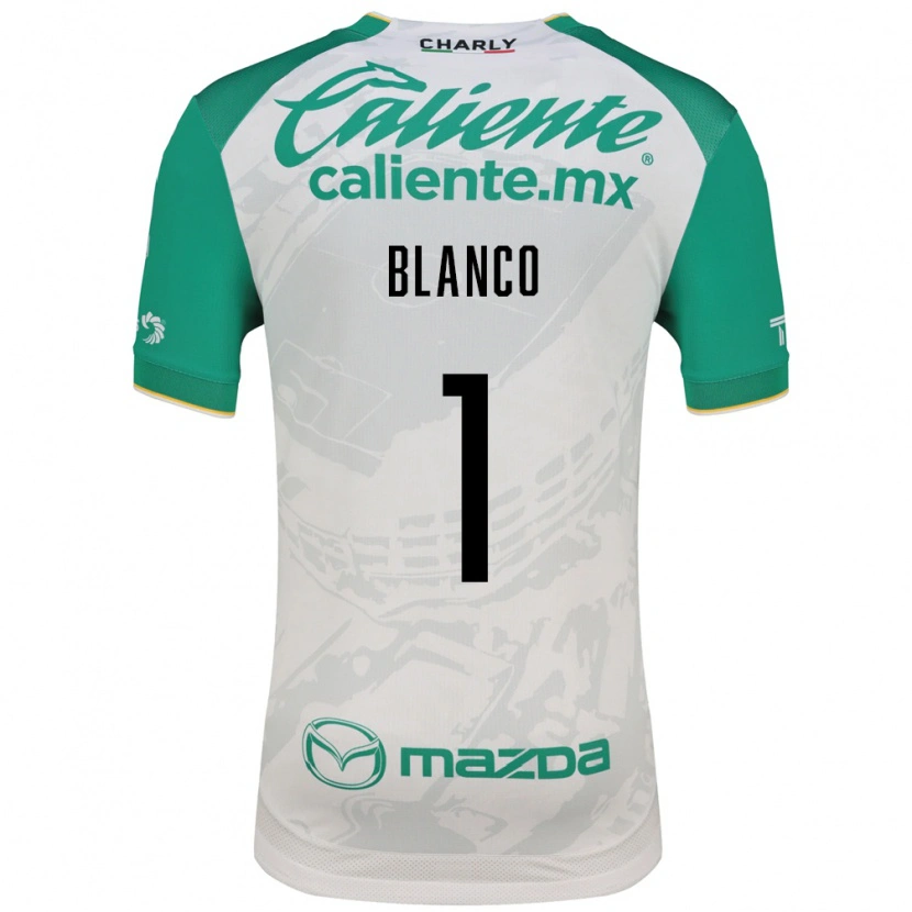 Danxen Niño Camiseta Alfonso Blanco #1 Verde Claro Blanco 2ª Equipación 2026/27 La Camisa México