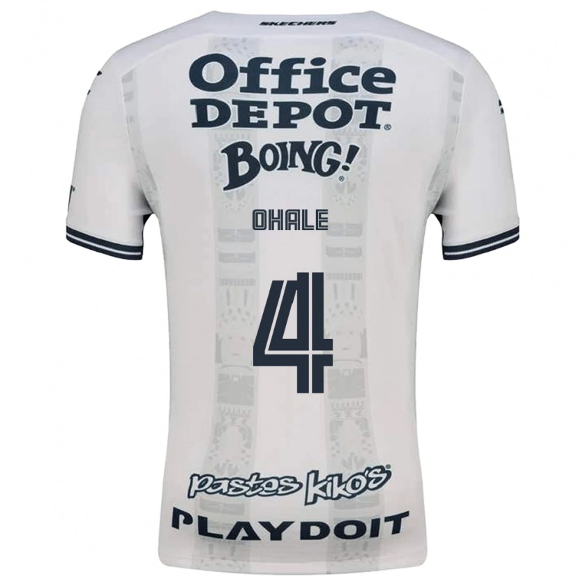 Danxen Niño Camiseta Osinachi Ohale #4 Rojo Blanco Negro 2ª Equipación 2026/27 La Camisa México