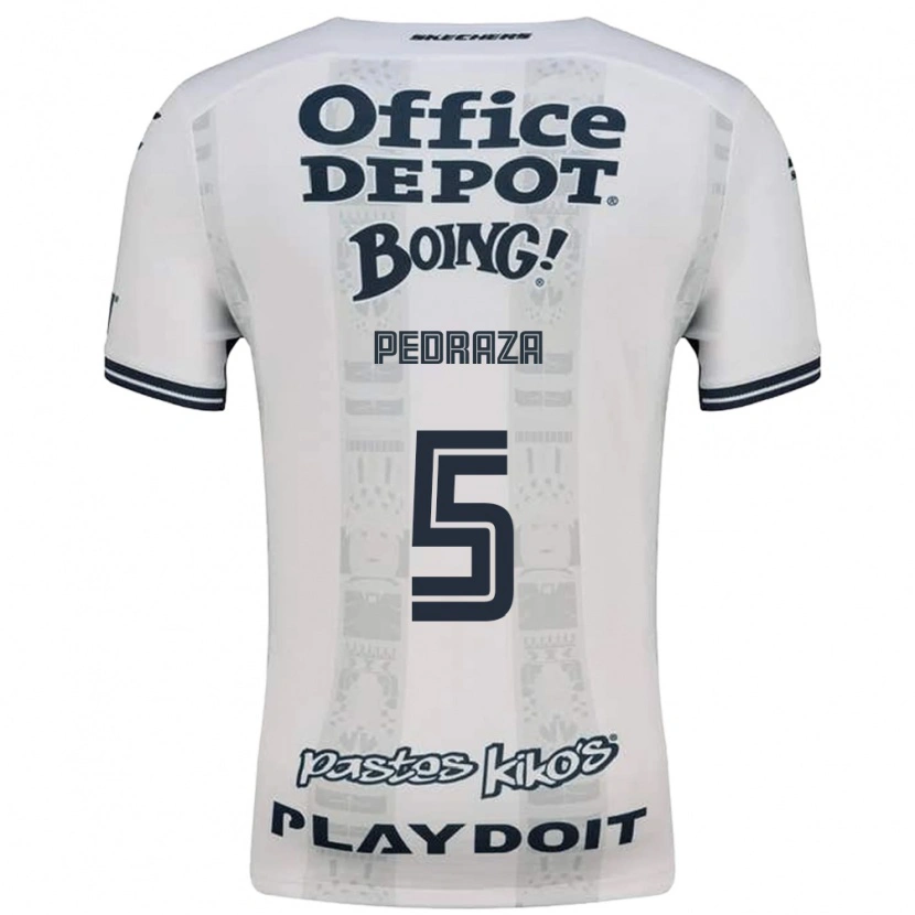 Danxen Niño Camiseta Pedro Pedraza #5 Rojo Blanco Negro 2ª Equipación 2026/27 La Camisa México