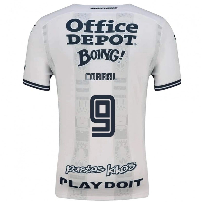 Danxen Niño Camiseta Charlyn Corral #9 Rojo Blanco Negro 2ª Equipación 2026/27 La Camisa México