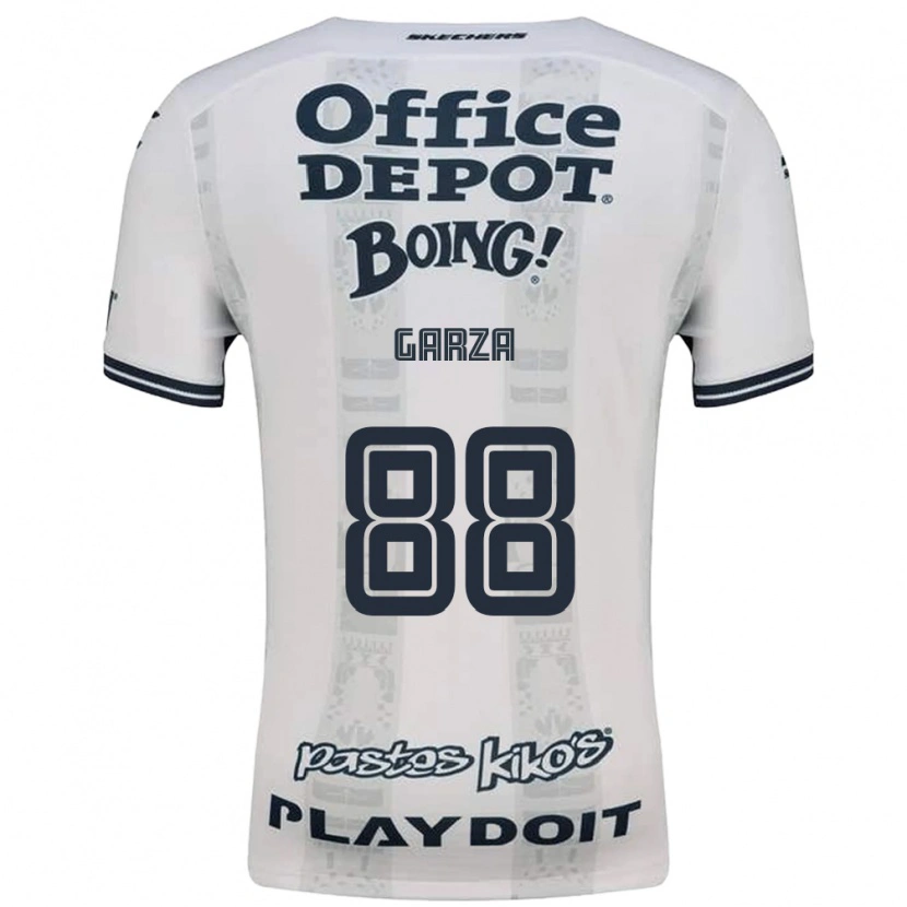 Danxen Niño Camiseta Adrián Garza #88 Rojo Blanco Negro 2ª Equipación 2026/27 La Camisa México