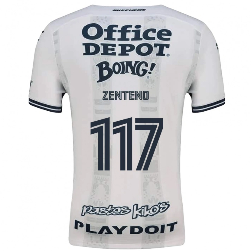 Danxen Niño Camiseta Gustavo Zenteno #117 Rojo Blanco Negro 2ª Equipación 2026/27 La Camisa México