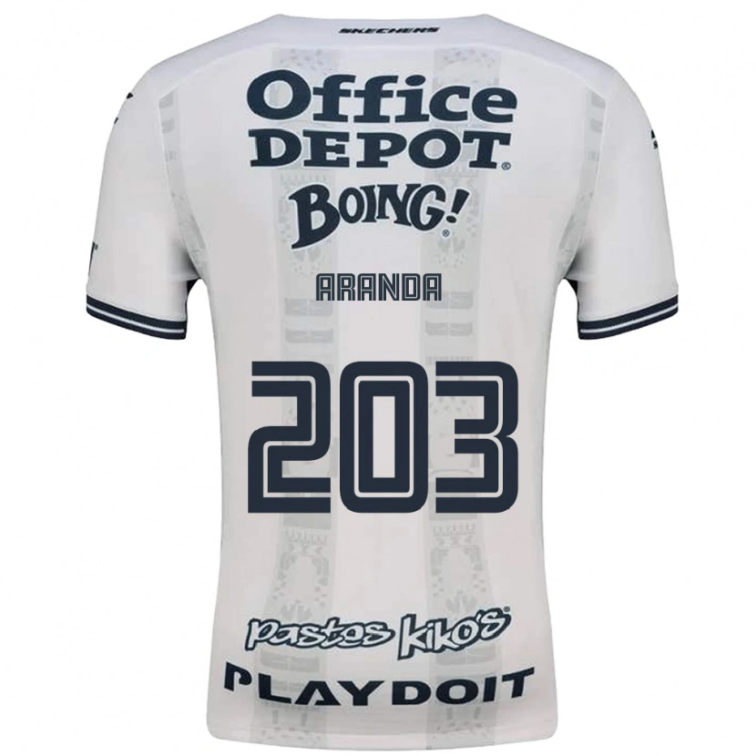 Danxen Niño Camiseta Juan Aranda #203 Rojo Blanco Negro 2ª Equipación 2026/27 La Camisa México
