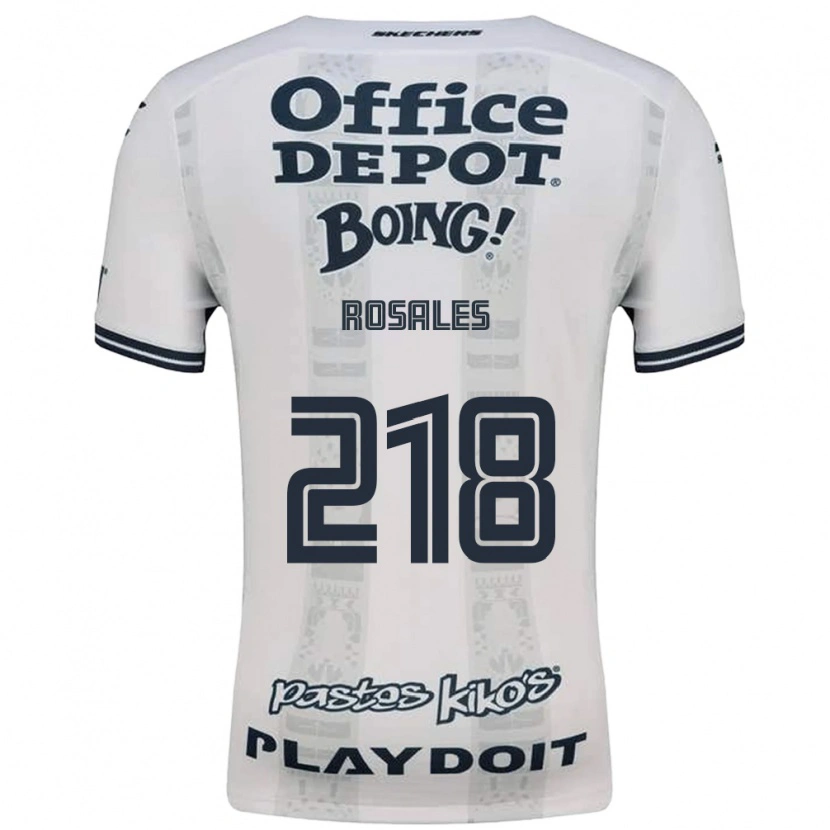 Danxen Niño Camiseta Anderson Rosales #218 Rojo Blanco Negro 2ª Equipación 2026/27 La Camisa México