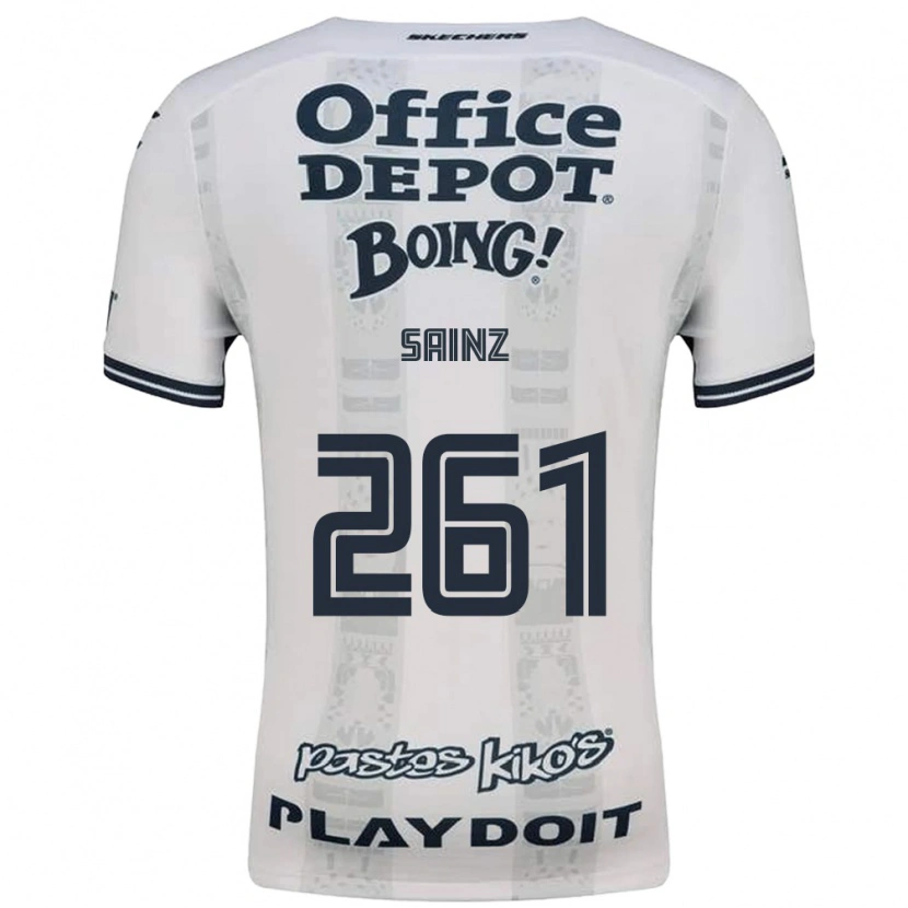 Danxen Niño Camiseta Diego Sáinz #261 Rojo Blanco Negro 2ª Equipación 2026/27 La Camisa México