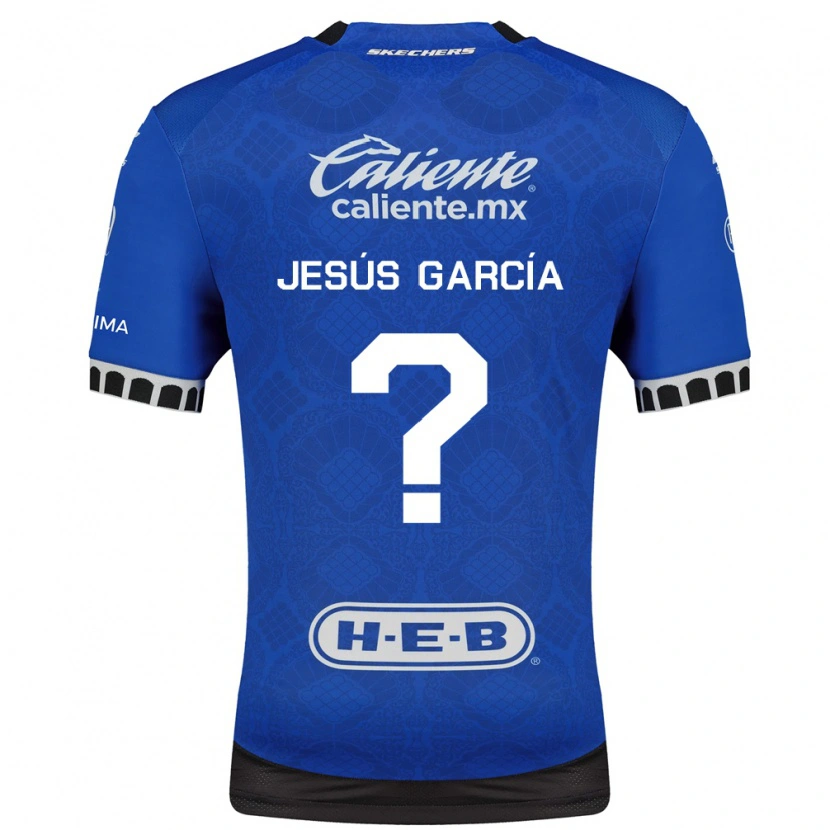 Danxen Niño Camiseta Jesús García #0 Azul Real Blanco Negro 2ª Equipación 2026/27 La Camisa México