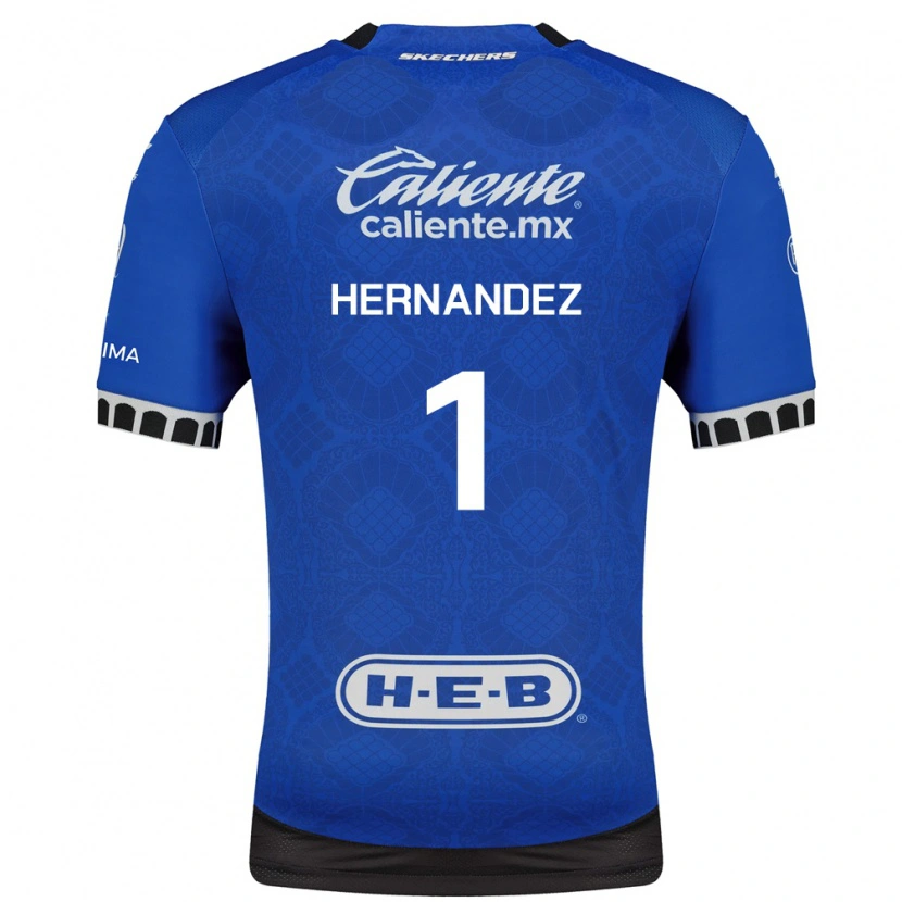 Danxen Niño Camiseta José Hernández #1 Azul Real Blanco Negro 2ª Equipación 2026/27 La Camisa México