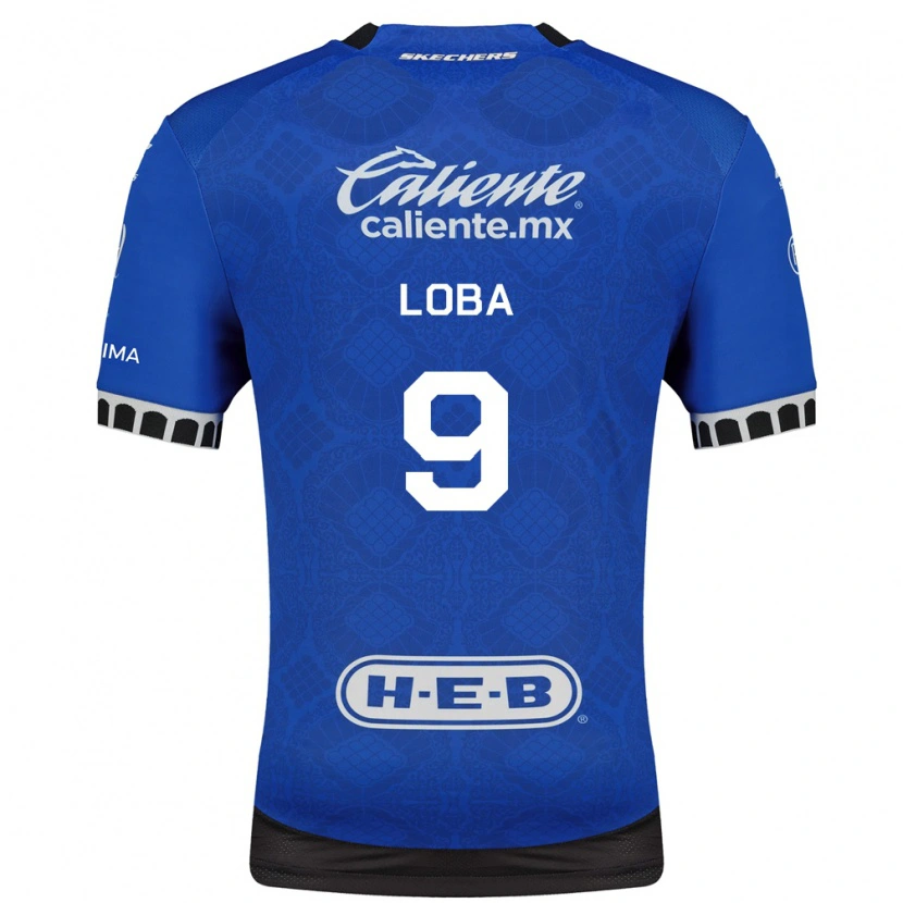 Danxen Niño Camiseta Aké Loba #9 Azul Real Blanco Negro 2ª Equipación 2026/27 La Camisa México