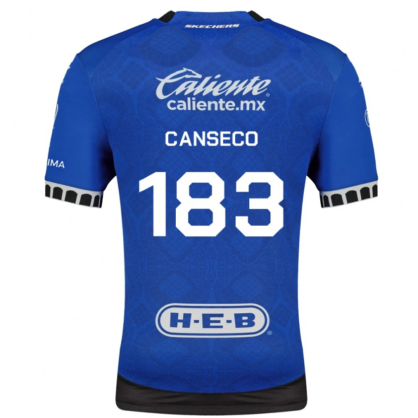 Danxen Niño Camiseta Rodrigo Canseco #183 Azul Real Blanco Negro 2ª Equipación 2026/27 La Camisa México
