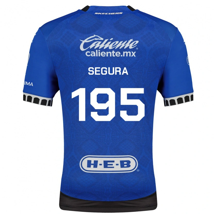 Danxen Niño Camiseta Rubén Segura #195 Azul Real Blanco Negro 2ª Equipación 2026/27 La Camisa México