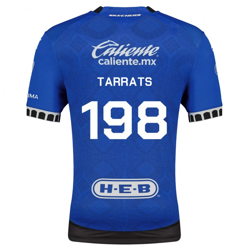 Danxen Niño Camiseta Iñigo Tarrats #198 Azul Real Blanco Negro 2ª Equipación 2026/27 La Camisa México
