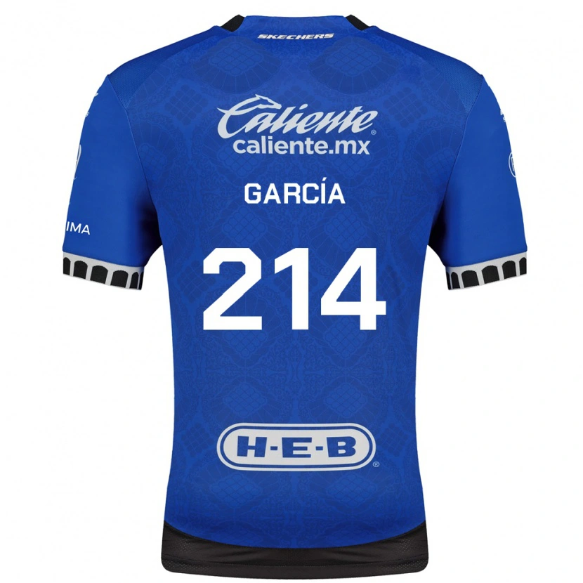 Danxen Niño Camiseta José García #214 Azul Real Blanco Negro 2ª Equipación 2026/27 La Camisa México