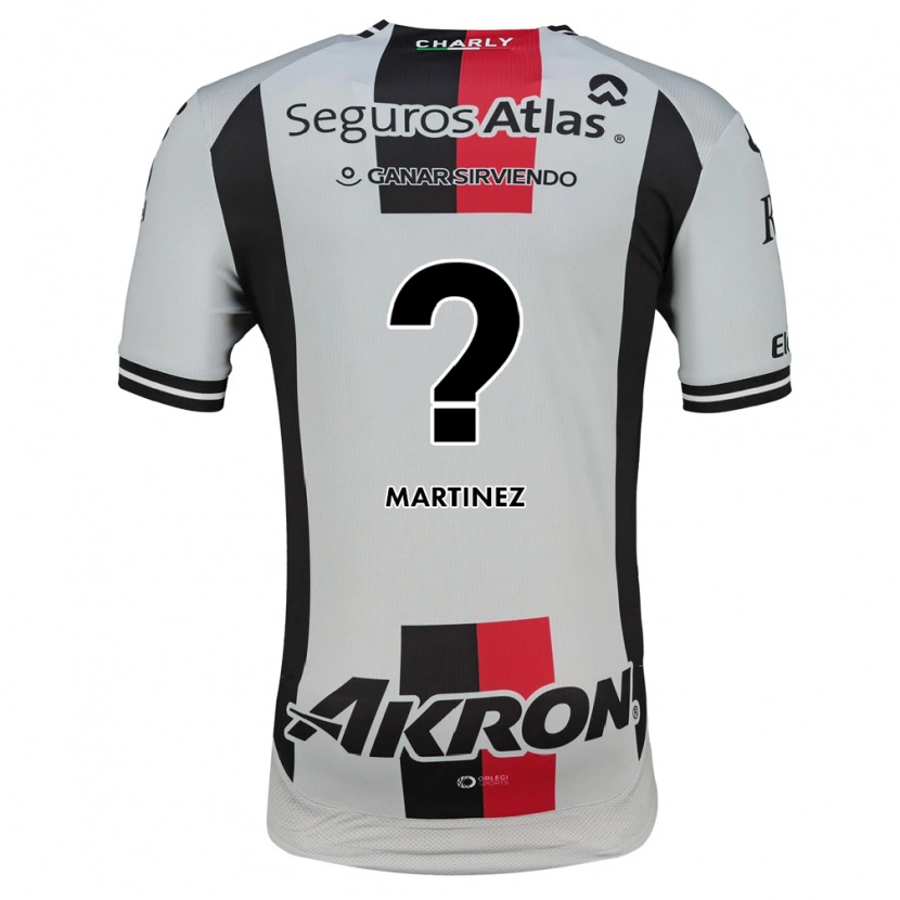 Danxen Niño Camiseta Gustavo Martínez #0 Blanco Rojo Negro 2ª Equipación 2026/27 La Camisa México