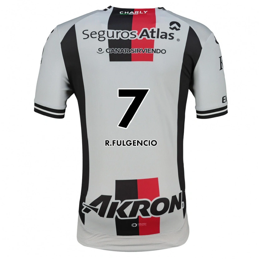 Danxen Niño Camiseta Raymundo Fulgencio #7 Blanco Rojo Negro 2ª Equipación 2026/27 La Camisa México