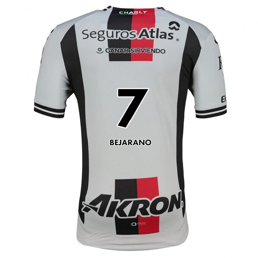 Danxen Niño Camiseta Susan Bejarano #7 Blanco Rojo Negro 2ª Equipación 2026/27 La Camisa México