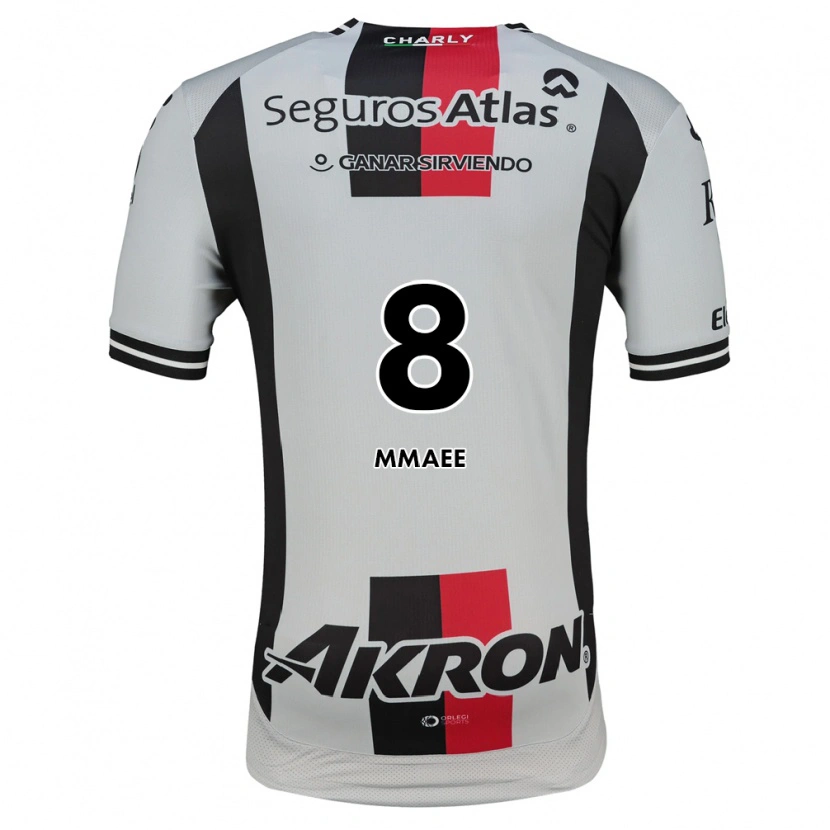 Danxen Niño Camiseta Ryan Mmaee #8 Blanco Rojo Negro 2ª Equipación 2026/27 La Camisa México