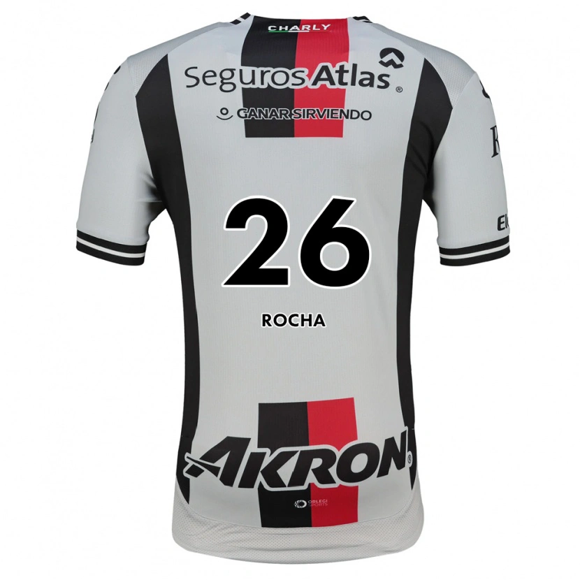 Danxen Niño Camiseta Aldo Rocha #26 Blanco Rojo Negro 2ª Equipación 2026/27 La Camisa México