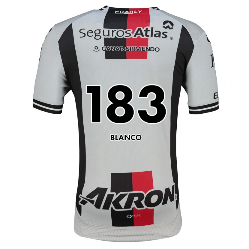 Danxen Niño Camiseta Luis Blanco #183 Blanco Rojo Negro 2ª Equipación 2026/27 La Camisa México