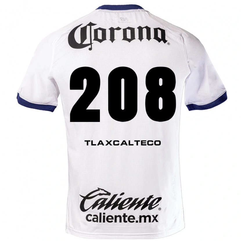 Danxen Niño Camiseta Sait Tlaxcalteco #208 Blanco Azul Negro 2ª Equipación 2026/27 La Camisa México