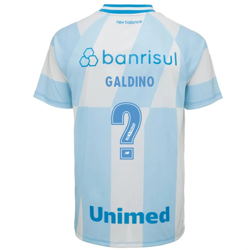 Danxen Niño Camiseta Vytor Galdino #0 Azul Claro Blanco 2ª Equipación 2026/27 La Camisa México