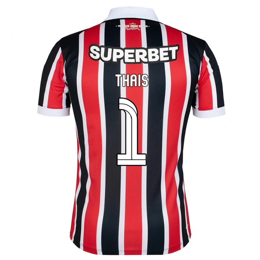 Danxen Niño Camiseta Thais #1 Rojo Blanco Negro 2ª Equipación 2026/27 La Camisa México