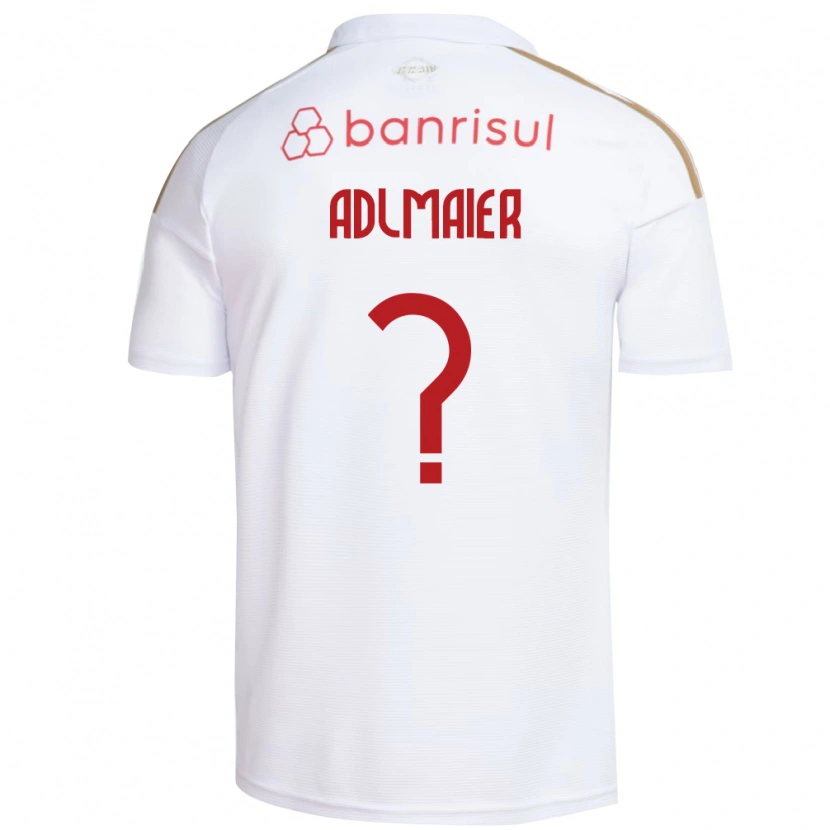 Danxen Niño Camiseta Antony Adlmaier #0 Blanco Rojo 2ª Equipación 2026/27 La Camisa México